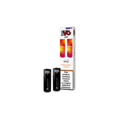  Shop IVG Air Prefilled Pods - 2ml, 20mg | Sweet Geez Vapes