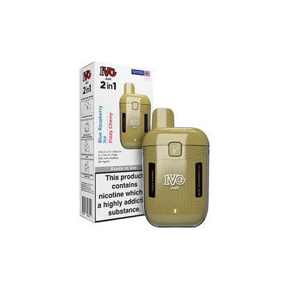  Shop IVG Air 2 in 1 Pod Vape Kits | 1200 Puffs | Sweet Geez Vapes