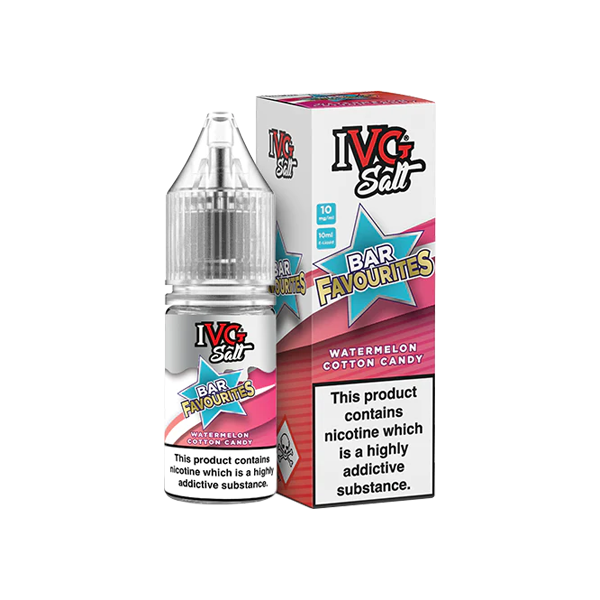 I VG Bar Favourites 10ml Nic Salts E-liquid | 20mg (50VG/50PG)