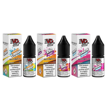 I VG Salts Drinks 10ml Nic Salts E-liquid | 20mg (50VG/50PG)