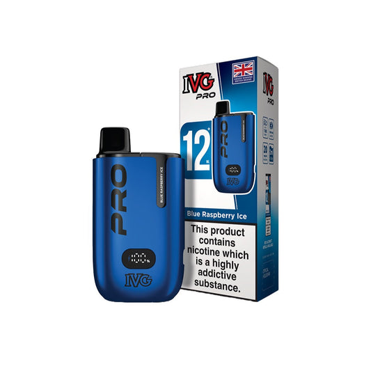 20mg I VG Pro 12 Prefilled Pod Vape Kit 10000 Puffs