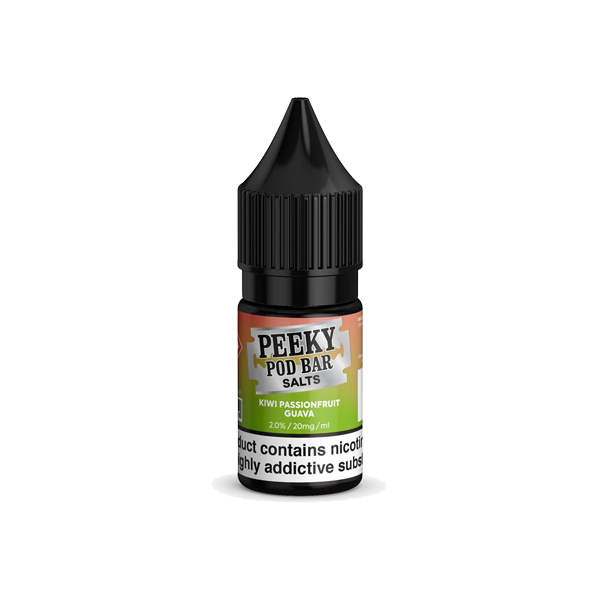 Peeky Blenders Pod Bar 10ml Nic Salts E-liquid | 20mg (50VG/50PG)