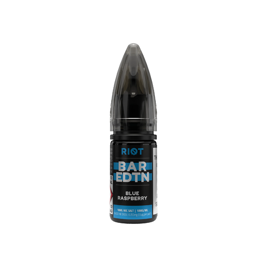 Riot E-liquid BAR EDTN Nic Salts E-liquid 20mg - 10ml (50VG/50PG) - Shop Now at  Sweet Geez Vapes