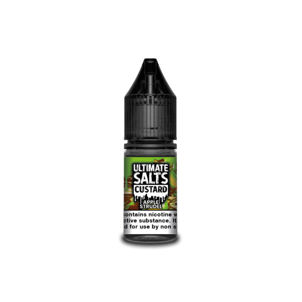 Ultimate Puff Salts Custard 10ML Flavoured Nic SaltsE-liquid |  10mg