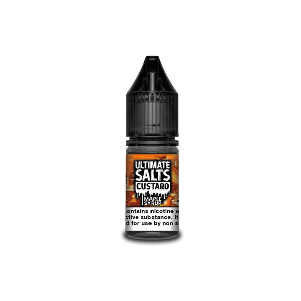 Ultimate Puff Salts Custard 10ML Flavoured Nic SaltsE-liquid |  10mg