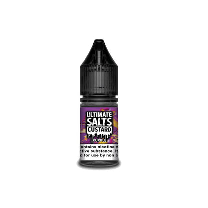 Ultimate Puff Salts Custard 10ML Flavoured Nic SaltsE-liquid |  10mg