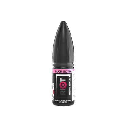 Riot Squad Black Edition Nic Salts 10ml E-liquid 20mg (50VG/50PG) - Sweet Geez Vapes