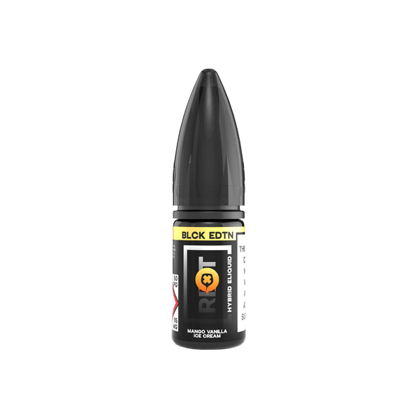 Riot Squad Black Edition Nic Salts 10ml E-liquid 20mg (50VG/50PG) - Sweet Geez Vapes