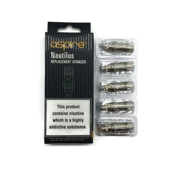 Aspire Nautilus BVC Coils | 0.7/1.6/1.8Ω | 5-pack