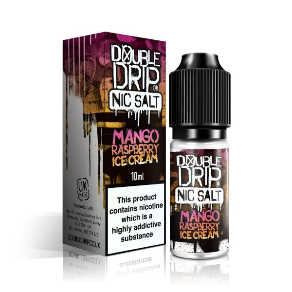 Double Drip 10ML Flavoured Nic Salts E Liquid | 10mg