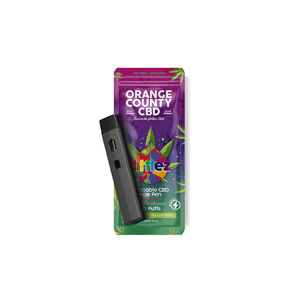  Shop Orange County CBD 600mg Disposable Vape | Sweet Geez Vapes