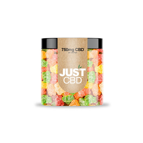 Just CBD 750mg Gummies - 263g - Sweet Geez Vapes