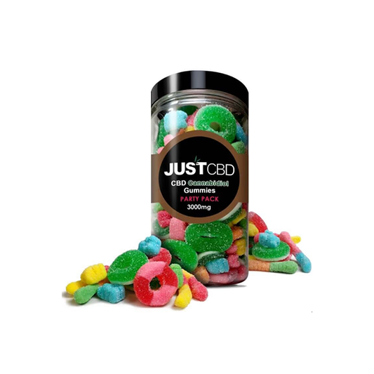 Just CBD 3000mg Gummies - 600g - Sweet Geez Vapes