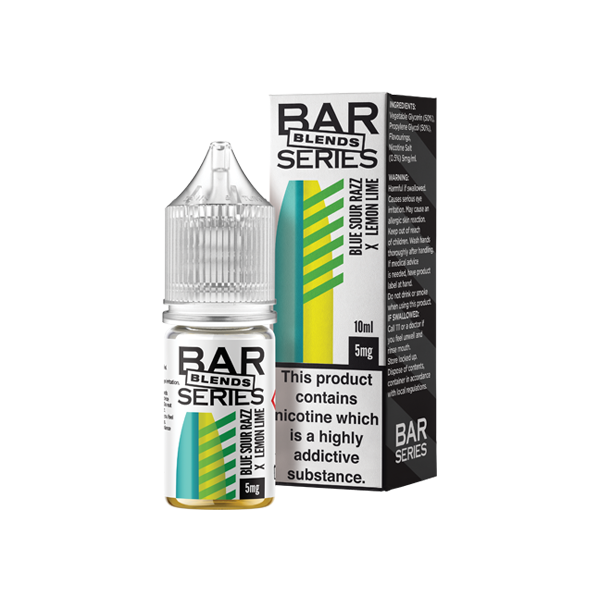  Bar Series Blends 5mg Nic Salts | Sweet Geez Vapes