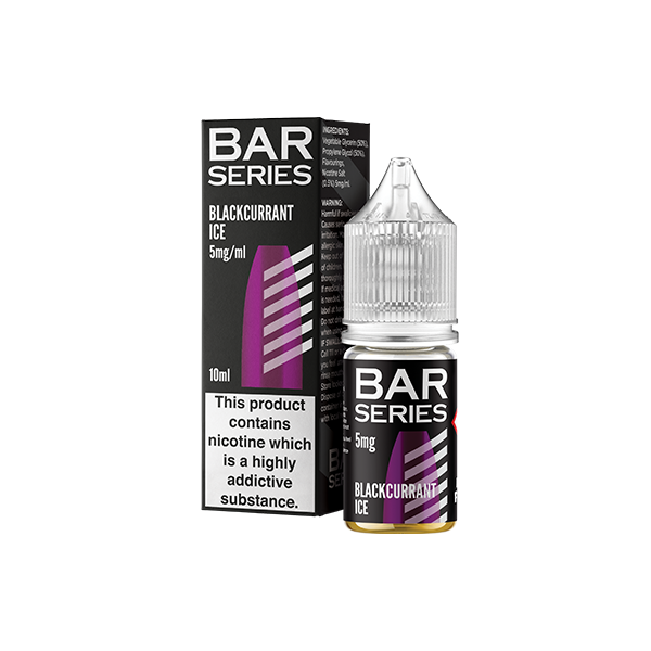 5mg Bar Series Nic Salts 10ml (50VG/50PG) - Sweet Geez Vapes