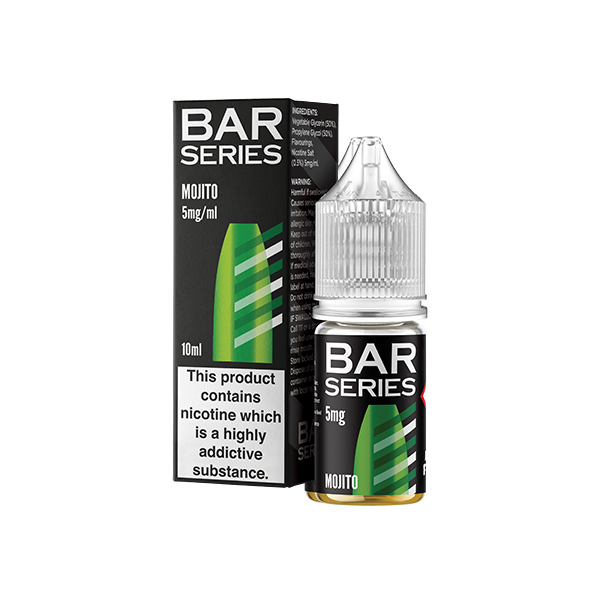 5mg Bar Series Nic Salts - 10ml (50VG/50PG) - Shop Now at  Sweet Geez Vapes