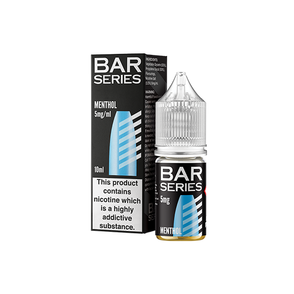 5mg Bar Series Nic Salts - 10ml (50VG/50PG) - Shop Now at  Sweet Geez Vapes