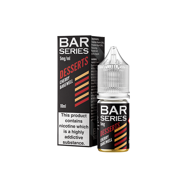 5mg Bar Series Desserts Nic Salts - 10ml (50VG/50PG) - Shop Now at  Sweet Geez Vapes