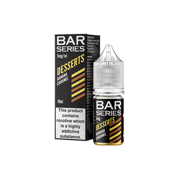 5mg Bar Series Desserts Nic Salts - 10ml (50VG/50PG)