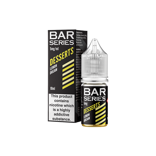 Série Barres 5mg Desserts 10ml Sels de Nic (50VG/50PG)