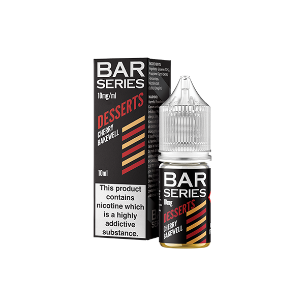 10mg Bar Series Desserts Nic Salts - 10ml (50VG/50PG) - Shop Now at  Sweet Geez Vapes