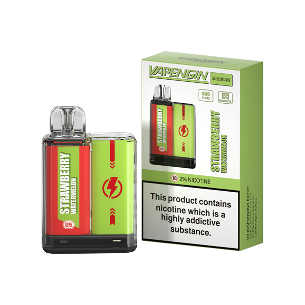  20mg Vapengin Mercury Disposable Vape Device 600 Puffs