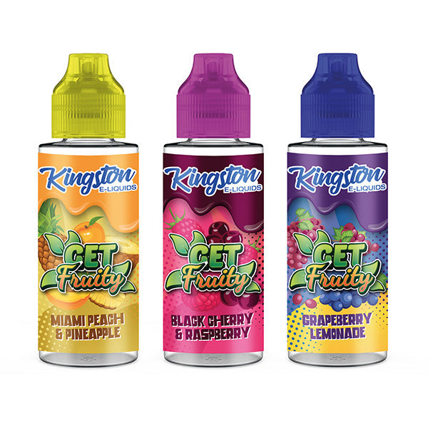 Kingston Get Fruity Shortfill E-Liquid - 100ml (70VG/30PG)