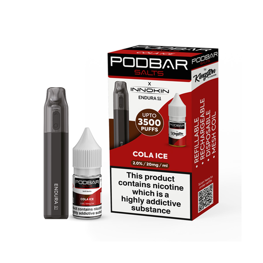  Cheapest Podbar Salts by Kingston x Innokin | Online Vape Shop