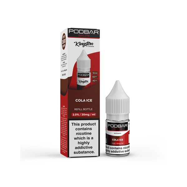  Podbar Salts by Kingston - Shop 10ml Refill Nic Salts