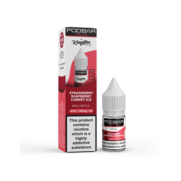  Podbar Salts by Kingston - Shop 10ml Refill Nic Salts