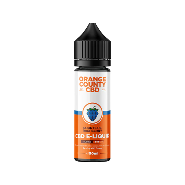  Buy Orange County CBD 1500mg E-liquid 50ml | Sweet Geez Vapes