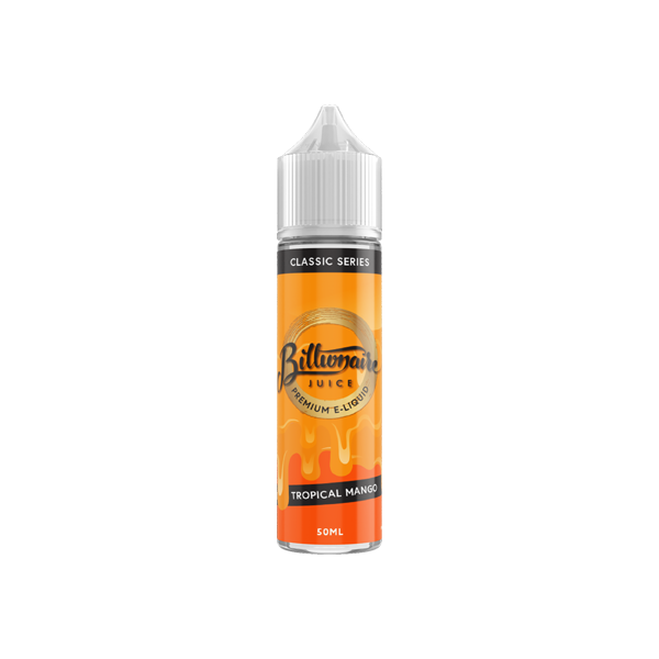 E-Liquide Billionaire Juice Classic Series 50 ml (70VG/30PG)