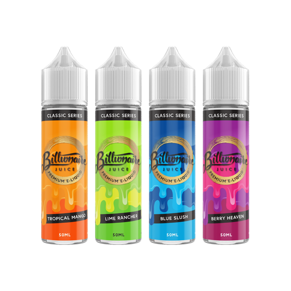 E-Liquide Billionaire Juice Classic Series 50 ml (70VG/30PG)