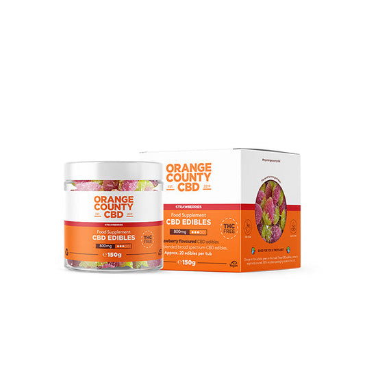 Orange County CBD 800mg Gummies - Small Pack - Shop Now at  Sweet Geez Vapes