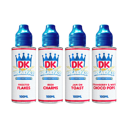 DK Breakfast Shortfill E-Liquid - 100ml (70VG/30PG)