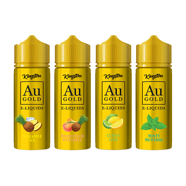  AU Gold By Kingston 100ml Shortfill E-liquid | Sweet Geez Vapes