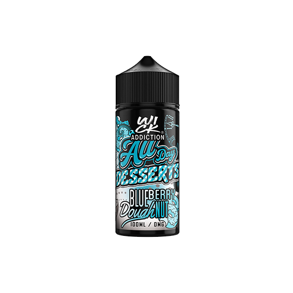  Wick Addiction All Day Desserts 100ml - Sweet E-Liquid Shortfills