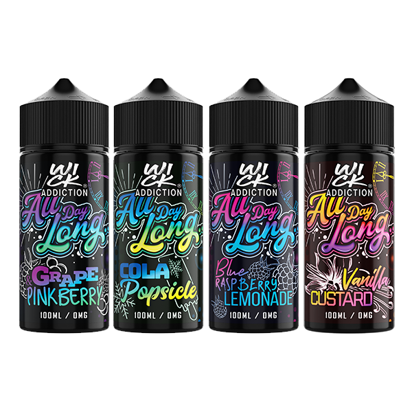  Wick All Day Long 100ml - Premium E-Liquid | Sweet Geez Vapes