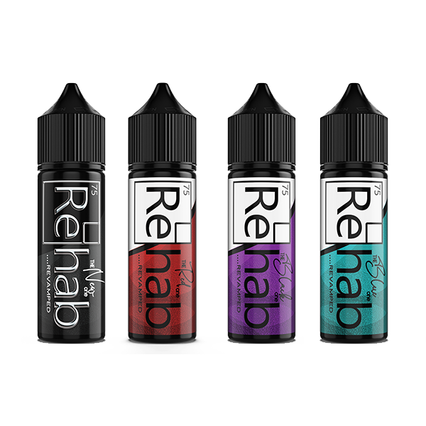  Wick Rehab Range - Premium 50ml Shortfills | Sweet Geez Vapes