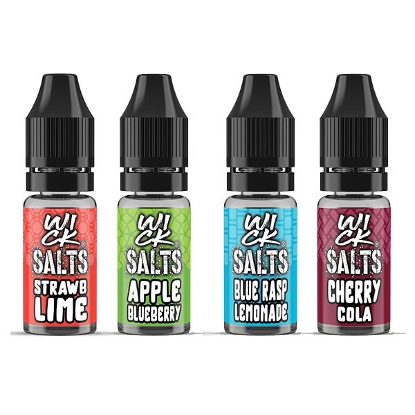 18mg Wick Addiction Wick Salts 10ml Nic Salts (50VG/50PG) - Sweet Geez Vapes