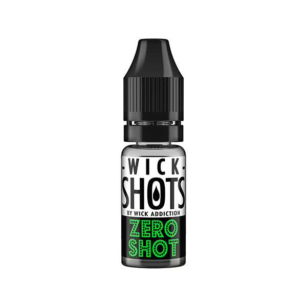  Wick Shots Zero Shot - 0mg, 10ml | Sweet Geez Vapes