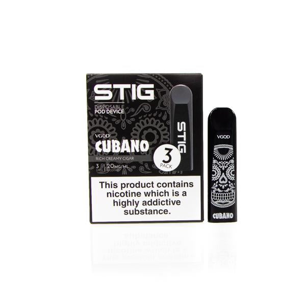 20mg VGOD Stig Disposable Vape Kits - 3PCS