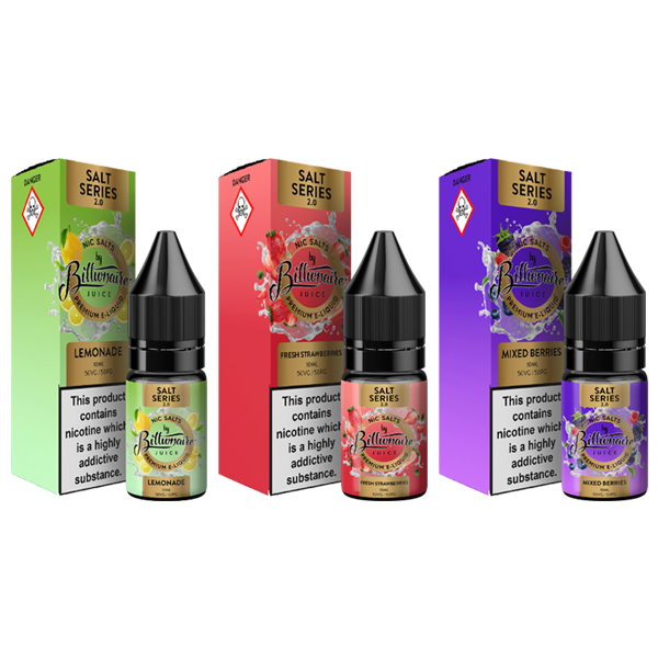 Billionaire Juice Salt Series 2.0 10ml Nic Salt E-liquid - 20mg (50VG/50PG)