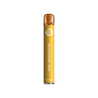 20mg Billionaire Bar 800 Disposable Vape Device - 800 Puffs - Shop Now at  Sweet Geez Vapes