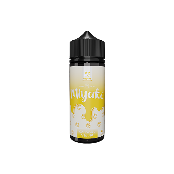 Licor de mecha de 0 mg Yogur Miyako 100 ml Shortfill (70VG/30PG)