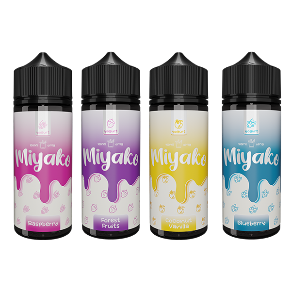 Wick Liquor Miyako Yoghurt Shortfill - 100ml (70VG/30PG) - Shop Now at  Sweet Geez Vapes