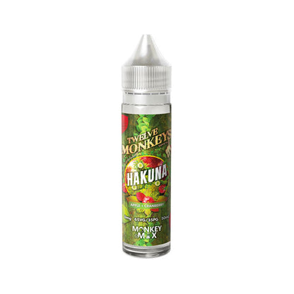 E-Liquide Twelve Monkeys 50ml Shortfill