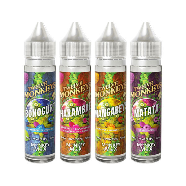 E-Liquide Twelve Monkeys 50ml Shortfill