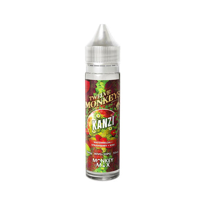 E-Liquide Twelve Monkeys 50ml Shortfill