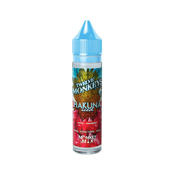 Twelve Monkeys Ice Age Shortfill E-Liquid - 50ml (70VG/30PG)